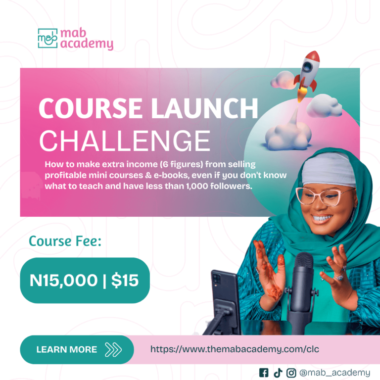 Course Launch Challenge