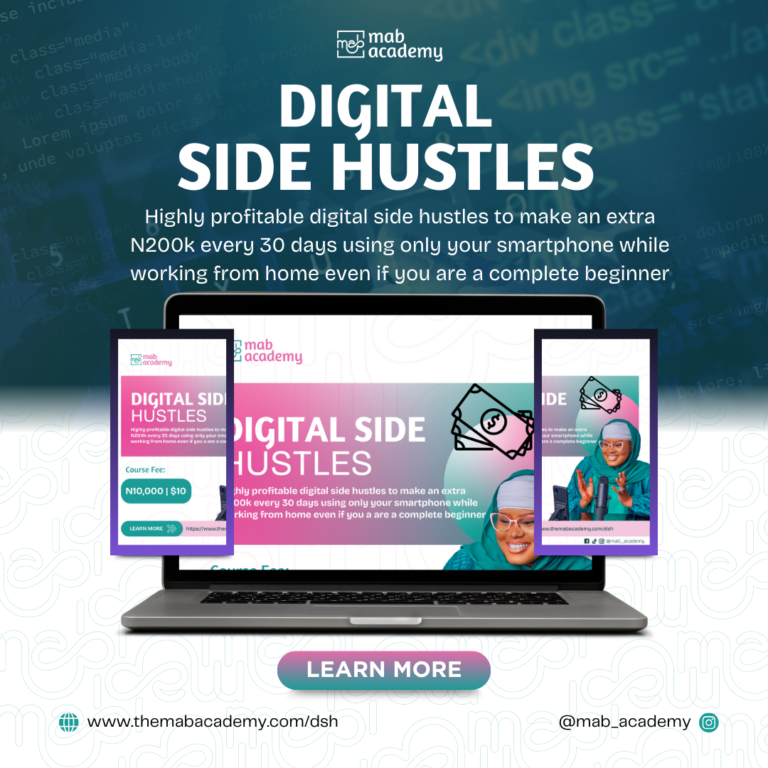 digital side hustles