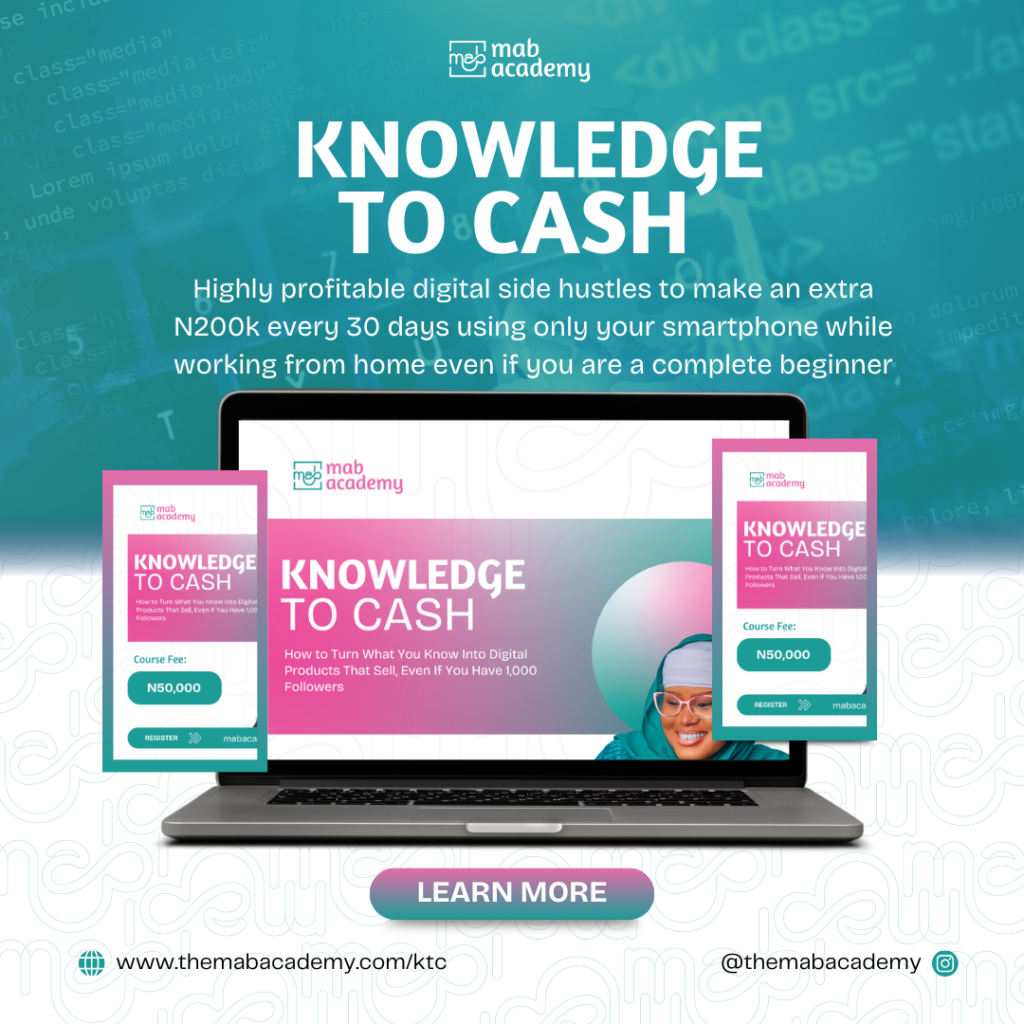 Knowledge to Cash
