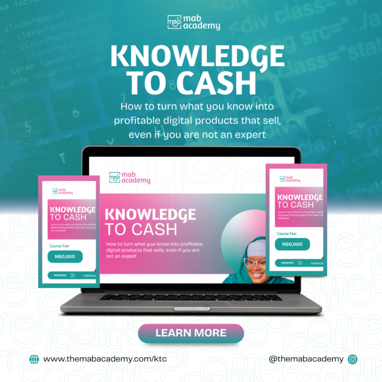 Knowledge to Cash